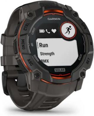 Garmin SMARTWATCH INSTINCT 3 SOLAR/BLK/CHARC 010-02935-00 GARMIN 010-02935-00 | Elektrika.lv