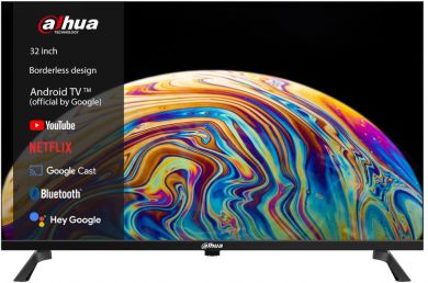 Dahua TV Set DAHUA 24" Smart/HD 1366x768 Android TV Black DHI-LTV24-SD100 DHI-LTV24-SD100 | Elektrika.lv