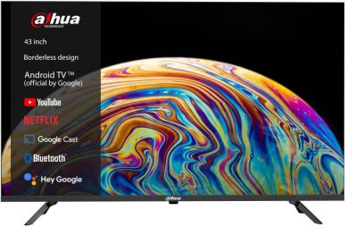 Dahua TV Set DAHUA 39.5" Smart/FHD 1920x1080 Android TV Black DHI-LTV40-SD200 DHI-LTV40-SD200 | Elektrika.lv