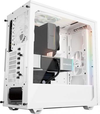  Case BE QUIET PURE BASE 501 DX MidiTower Case product features Transparent panel Not included ATX MicroATX MiniITX Colour White BGW77 BGW77 | Elektrika.lv