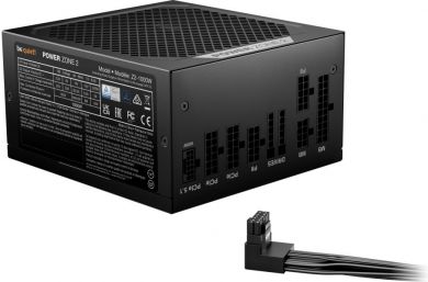  Power Supply BE QUIET POWER ZONE 2 1000 Watts Peak Power 1070 Watts Efficiency 80 PLUS PLATINIUM MTBF 100000 hours BP008EU BP008EU | Elektrika.lv