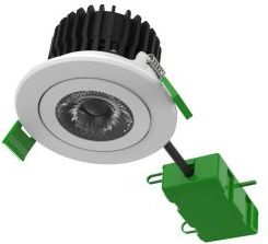 Philips Recessed luminaire RS151B LED9-WB-/830 D78 PSR PI6 WH 10.2W, 900lm, 3000K, white, CoreLine 911401897982 | Elektrika.lv