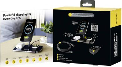 INTENSO MOBILE CHARGER WRL MB13/BLACK 7410810 INTENSO 7410810 | Elektrika.lv