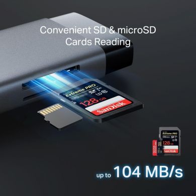 Tp-Link I/O HUB USB-C 9PORT/UH9120C TP-LINK UH9120C | Elektrika.lv