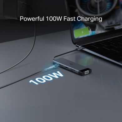 Tp-Link I/O HUB USB-C 9PORT/UH9120C TP-LINK UH9120C | Elektrika.lv