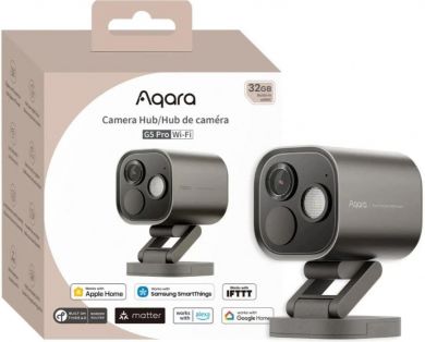 aqara SMART HOME G5 PRO WI-FI CAMERA/HUB GRAY CH-C07D-G AQARA CH-C07D-G | Elektrika.lv