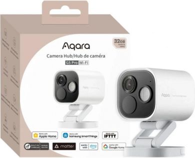aqara SMART HOME G5 PRO WI-FI CAMERA/HUB WHITE CH-C07D-W AQARA CH-C07D-W | Elektrika.lv