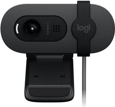 Logitech CAMERA WEBCAM BRIO 105/GRAPHITE 960-001592 LOGITECH 960-001592 | Elektrika.lv