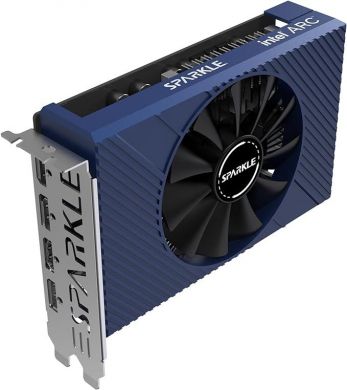  Graphics Card SPARKLE Intel Arc A380 6 GB GDDR6 96 bit PCIE 4.0 8x GPU 2000 MHz Single Slot Fansink 1xHDMI 3xDisplayPort SA380E-6G SA380E-6G | Elektrika.lv