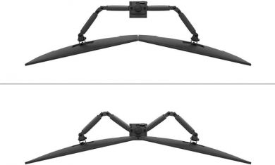Neomounts MONITOR ACC DESK MOUNT 10-32"/DUAL DS60-600BL2 NEOMOUNTS DS60-600BL2 | Elektrika.lv