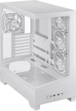 Asus Case ASUS ASUS A31 PLUS Case MidiTower Case product features Transparent panel ATX BTX MicroATX MiniITX Colour White A31PLUSTGARGBWHITE A31 PLUS TG ARGB WHI | Elektrika.lv