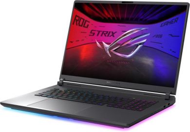Asus Notebook ASUS ROG Strix G18 (2025) G815LW-S9106W CPU  Core Ultra U9-275HX 2700 MHz 18" 2560x1600 RAM 16GB DDR5 5600 MHz SSD 1TB NVIDIA GeForce RTX 5080 16GB ENG Windows 11 Home Eclipse Grey 3.2 kg 90NR0LC1-M004Z0 90NR0LC1-M004Z0 | Elektrika.lv