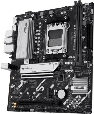 Asus Mainboard ASUS AMD B850 SAM5 Micro-ATX Memory DDR5 Memory slots 2 1xPCI-Express 4.0 16x 1xPCI-Express 5.0 16x 2xM.2 1xHDMI 1xDisplayPort 4xUSB 2.0 4xUSB 3.2 1xPS/2 3xAudio port PRIMEB850M-K PRIME B850M-K | Elektrika.lv