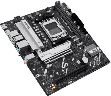Asus Mainboard ASUS AMD B850 SAM5 Micro-ATX Memory DDR5 Memory slots 2 1xPCI-Express 4.0 16x 1xPCI-Express 5.0 16x 2xM.2 1xHDMI 1xDisplayPort 4xUSB 2.0 4xUSB 3.2 1xPS/2 3xAudio port PRIMEB850M-K PRIME B850M-K | Elektrika.lv