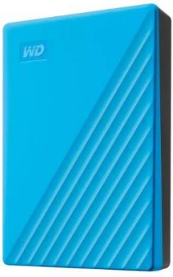 Western Digital External HDD WESTERN DIGITAL My Passport 6TB USB 2.0 USB 3.2 Colour Sky Blue WDBR9S0060BBL-WESN WDBR9S0060BBL-WESN | Elektrika.lv