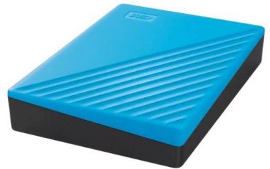 Western Digital External HDD WESTERN DIGITAL My Passport 6TB USB 2.0 USB 3.2 Colour Sky Blue WDBR9S0060BBL-WESN WDBR9S0060BBL-WESN | Elektrika.lv