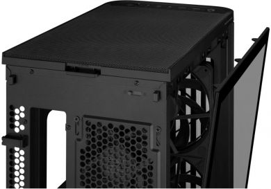Asus Case ASUS ProArt PA401 Wood Edition - Tempered Glass Panel MidiTower Case product features Transparent panel Not included ATX Colour Black PROARTPA401WOODTGPWM PROART PA401 WOOD TG | Elektrika.lv