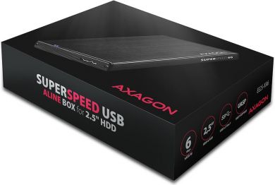 AXAGON HDD ACC ENCLOSURE 2.5"/USB3.2 EE25-XA6 AXAGON EE25-XA6 | Elektrika.lv