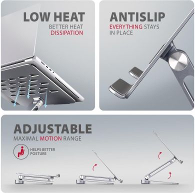 AXAGON NB ACC STAND 10-16" + I/O HUB/7IN1 HMC-STND AXAGON HMC-STND | Elektrika.lv