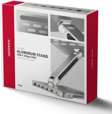AXAGON NB ACC STAND 10-16" + I/O HUB/7IN1 HMC-STND AXAGON HMC-STND | Elektrika.lv