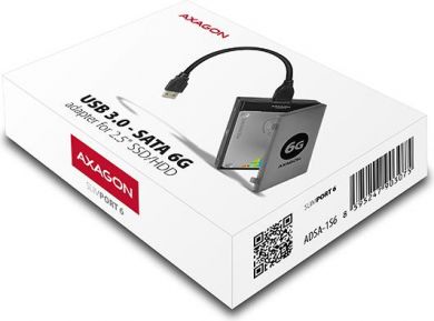AXAGON HDD ACC ADAPTER USB3.2 CASE/2.5" SATA 6G ADSA-1S6 AXAGON ADSA-1S6 | Elektrika.lv