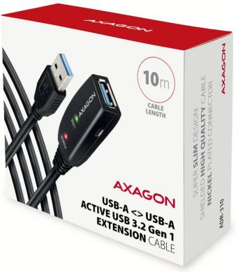 AXAGON CABLE USB3.2 A-M/A-F ACTIVE/10M ADR-310 AXAGON ADR-310 | Elektrika.lv