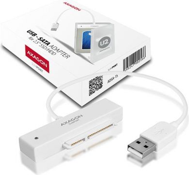 AXAGON HDD ACC ADAPTER USB2.0 CASE/2.5" SATA ADSA-1S AXAGON ADSA-1S | Elektrika.lv