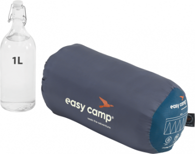 Outwell  Easy Camp Starling Square Blue 10&deg;C | Sleeping Bag | One-way, L-shaped 240199