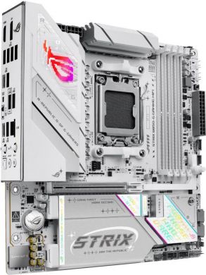 Asus Mainboard ASUS AMD B850 SAM5 Micro-ATX Memory DDR5 Memory slots 4 1xPCI-Express 5.0 16x 4xM.2 1xHDMI 1xDisplayPort 2xUSB 2.0 4xUSB 3.2 4xUSB-C 1xOptical S/PDIF 1xRJ45 2xAudio port STRIXB850-GGAMINGWIFI ROG STRIX B850-G GAM | Elektrika.lv