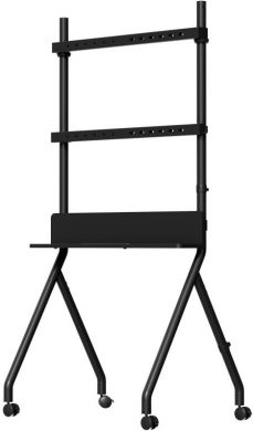 Gembird TV SET ACC FLOOR STAND 55-86"/BLACK TVS-86F-02 GEMBIRD TVS-86F-02 | Elektrika.lv