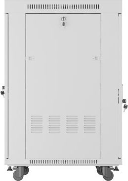 Lanberg Lanberg | Rack cabinet 19" free-standing 22U/600x800 (flat pack) with glass door | FF01-6822-12SL | Grey FF01-6822-12SL