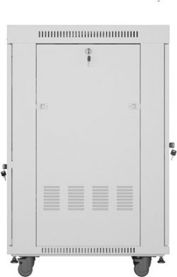 Lanberg Lanberg | Rack cabinet 19" free-standing 22U/600x800 (flat pack) with glass door | FF01-6822-12SL | Grey FF01-6822-12SL