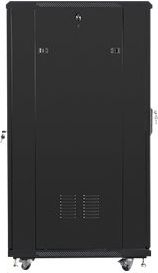 Lanberg Lanberg | Rack cabinet 19" free-standing 27U/600x800 (flat pack) | FF01-6827-12B | Black FF01-6827-12B