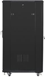Lanberg Lanberg | Rack cabinet 19" free-standing 27U/600x800 (flat pack) | FF01-6827-12B | Black FF01-6827-12B