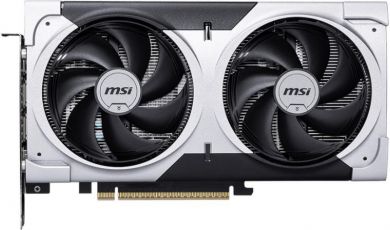 MSI Graphics Card MSI NVIDIA GeForce RTX 5060 Ti 8 GB GDDR7 128 bit PCIE 5.0 16x Dual Slot Fansink 1xHDMI 3xDisplayPort 5060TI8GVENTUS2XOCPL RTX 5060 TI 8G VENTU | Elektrika.lv