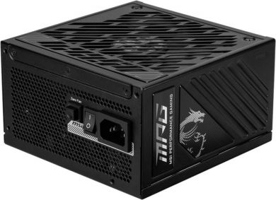 MSI Power Supply MSI MPG A1250GS PCIE5 1250 Watts Efficiency 80 PLUS GOLD MPGA1250GSPCIE5 MPG A1250GS PCIE5 | Elektrika.lv