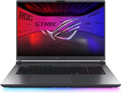 Asus Notebook ASUS ROG Strix G18 (2025) G815JPR-S9038W CPU  Core i9 i9-14900HX 2200 MHz 18" 2560x1600 RAM 16GB DDR5 5600 MHz SSD 1TB NVIDIA GeForce RTX 5070 8GB ENG Windows 11 Home Eclipse Grey 3.2 kg 90NR0LM1-M001H0 90NR0LM1-M001H0 | Elektrika.lv