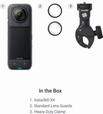 Insta360 ACTION CAMERA X4 MOTO BUNDLE/CINSABMA/MOTO INSTA360 CINSABMA/MOTO | Elektrika.lv