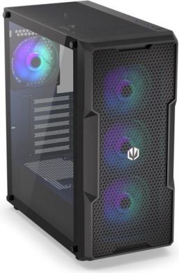  Case ENDORFY Regnum 400 ARGB MidiTower Case product features Transparent panel Not included ATX MicroATX MiniITX Colour Black EY2A009 EY2A009 | Elektrika.lv