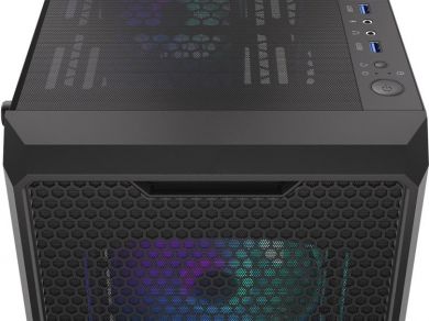  Case ENDORFY Regnum 400 ARGB MidiTower Case product features Transparent panel Not included ATX MicroATX MiniITX Colour Black EY2A009 EY2A009 | Elektrika.lv