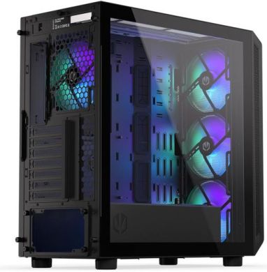  Case ENDORFY Arx 700 ARGB MidiTower Case product features Transparent panel Not included ATX MicroATX MiniITX Colour Black EY2A013 EY2A013 | Elektrika.lv