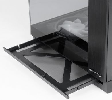  Case CHIEFTEC VISIO GM-30B-TG-OP MidiTower Case product features Transparent panel Not included ATX MicroATX MiniITX Colour Black GM-30B-TG-OP GM-30B-TG-OP | Elektrika.lv