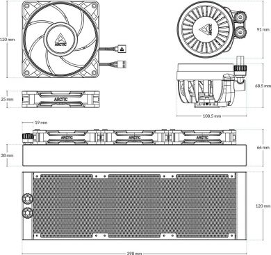  CPU COOLER S_MULTI/ACFRE00188A ARCTIC ACFRE00188A | Elektrika.lv