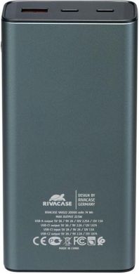 Rivacase POWER BANK USB 20000MAH/VA1022 RIVACASE VA1022 | Elektrika.lv