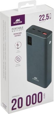 Rivacase POWER BANK USB 20000MAH/VA1022 RIVACASE VA1022 | Elektrika.lv