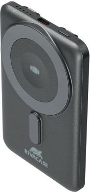 Rivacase POWER BANK WRL 5000MAH/MAGSAFE+IWATCH VA2607 RIVACASE VA2607 | Elektrika.lv