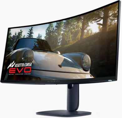 Dell Monitor DELL AW3425DW 34" Gaming/Curved/Smart/21 : 9 Swivel Height adjustable Tilt Panel OLED 3440x1440 21:9 240 Hz 0.03 ms Speakers Colour Black 210-BRTW 210-BRTW | Elektrika.lv