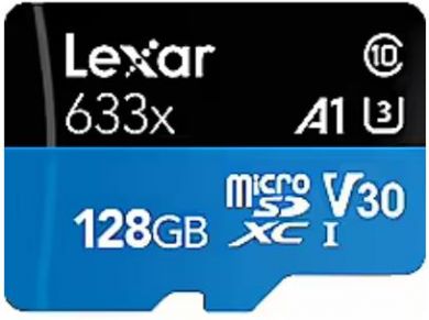 Lexar MEMORY MICRO SDXC 128GB UHS-I/W/A LMSBLPL128G-BNANG LEXAR LMSBLPL128G-BNANG | Elektrika.lv