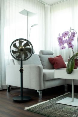Stylies Uranus Floor fan, anthracite COP001101 | Elektrika.lv