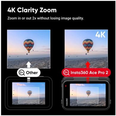 Insta360 ACTION CAMERA ACE PRO 2/CINSBBGA/DUALBAT INSTA360 CINSBBGA/DUAL | Elektrika.lv